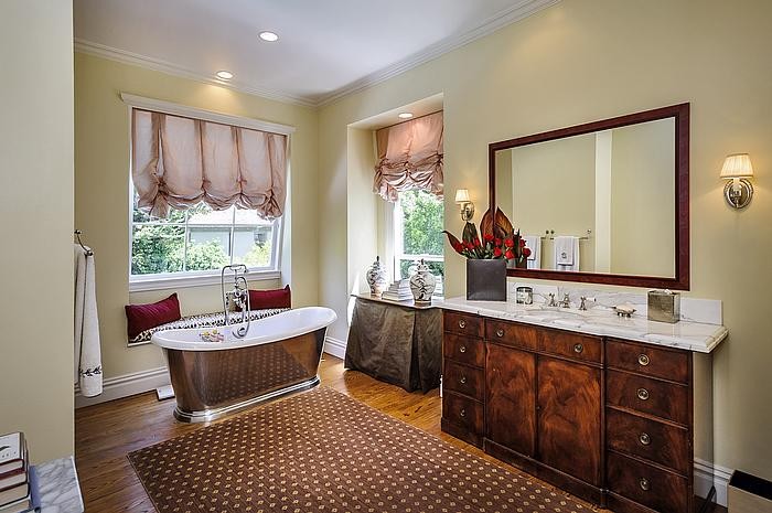tastefully remodeled baths with lefroy brooks and waterworks fixtures