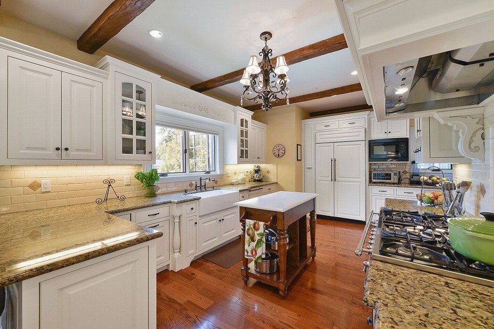 showpiece kitchen with butler's pantry and top-of-the-line appliances