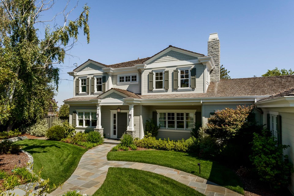 newly-built colonial masterpiece